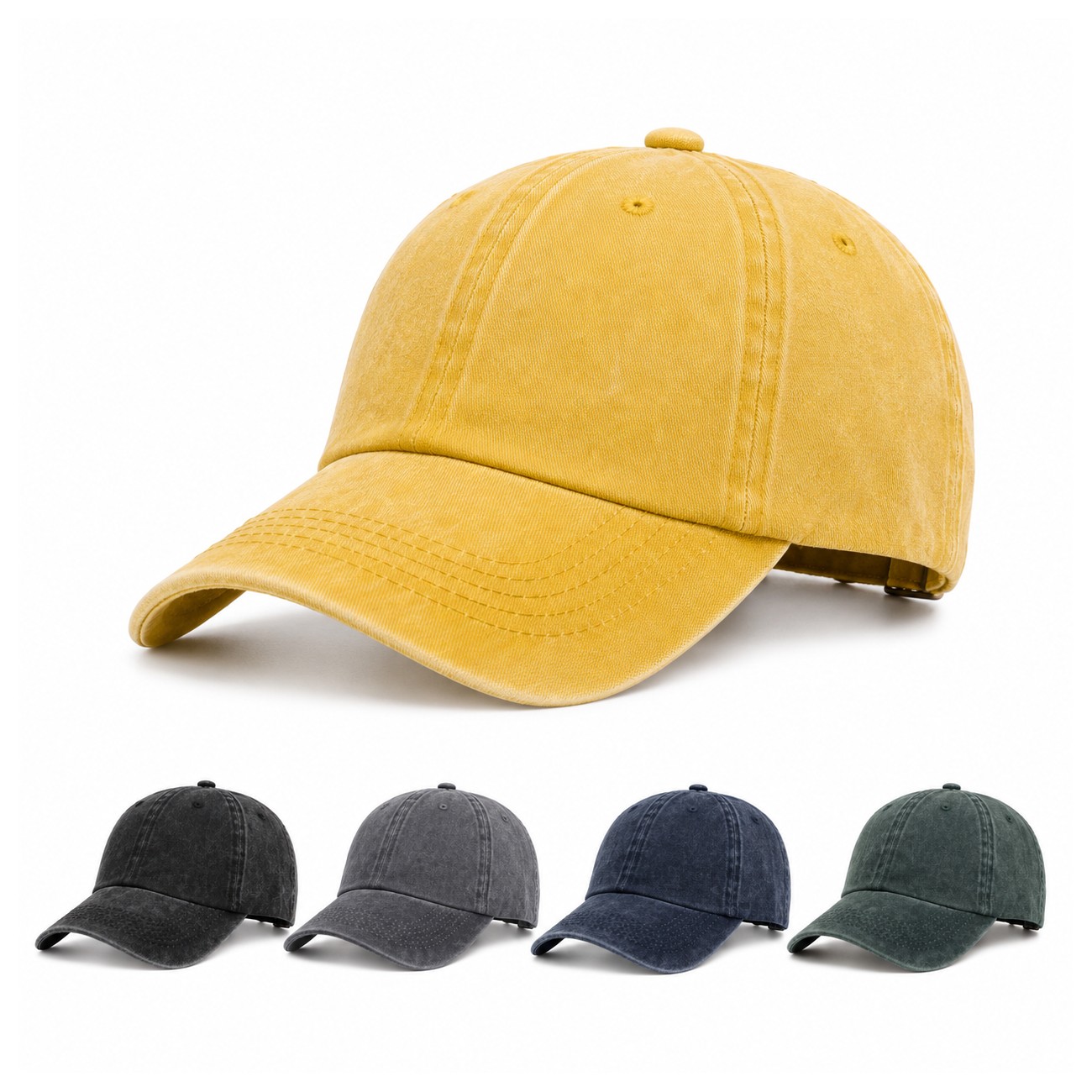 Cotton Structured Crown Cap