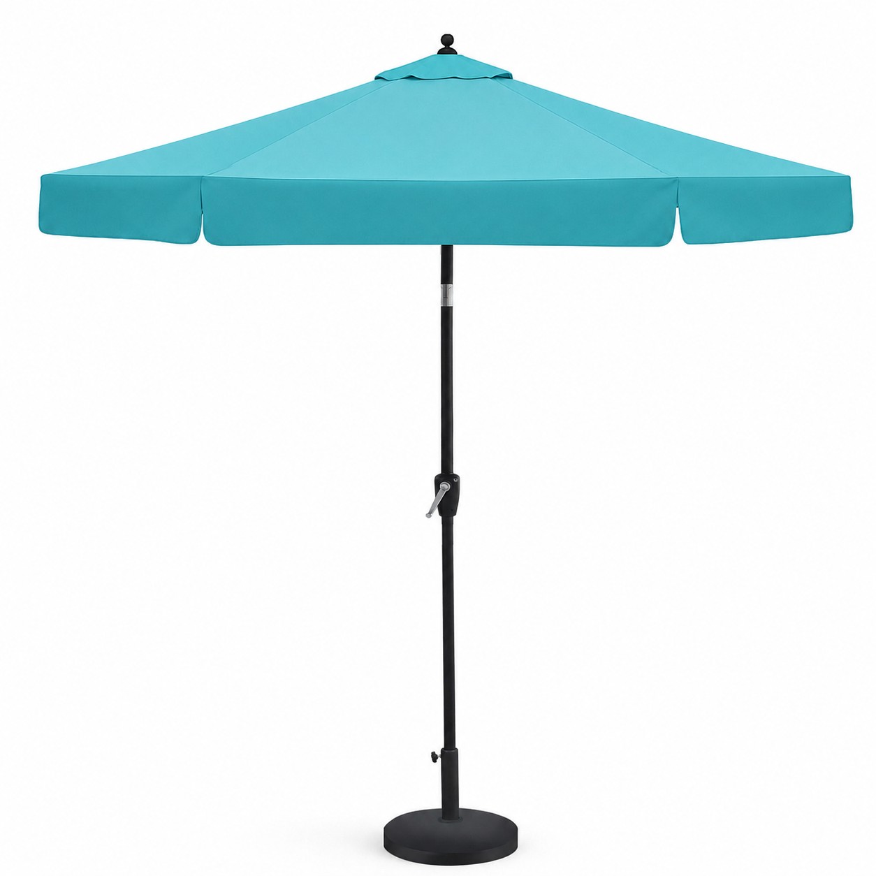 Aluminum Market Patio Umbrella With Auto Tilt — view 2