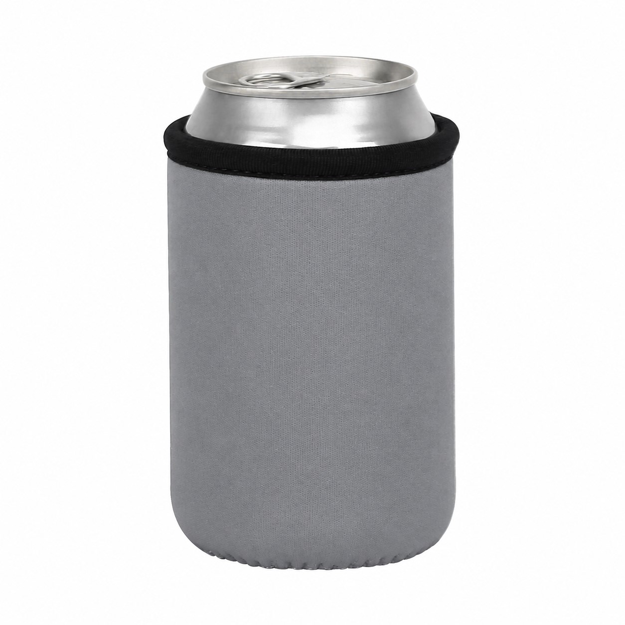 Neoprene Can Cooler Sleeve — Gray