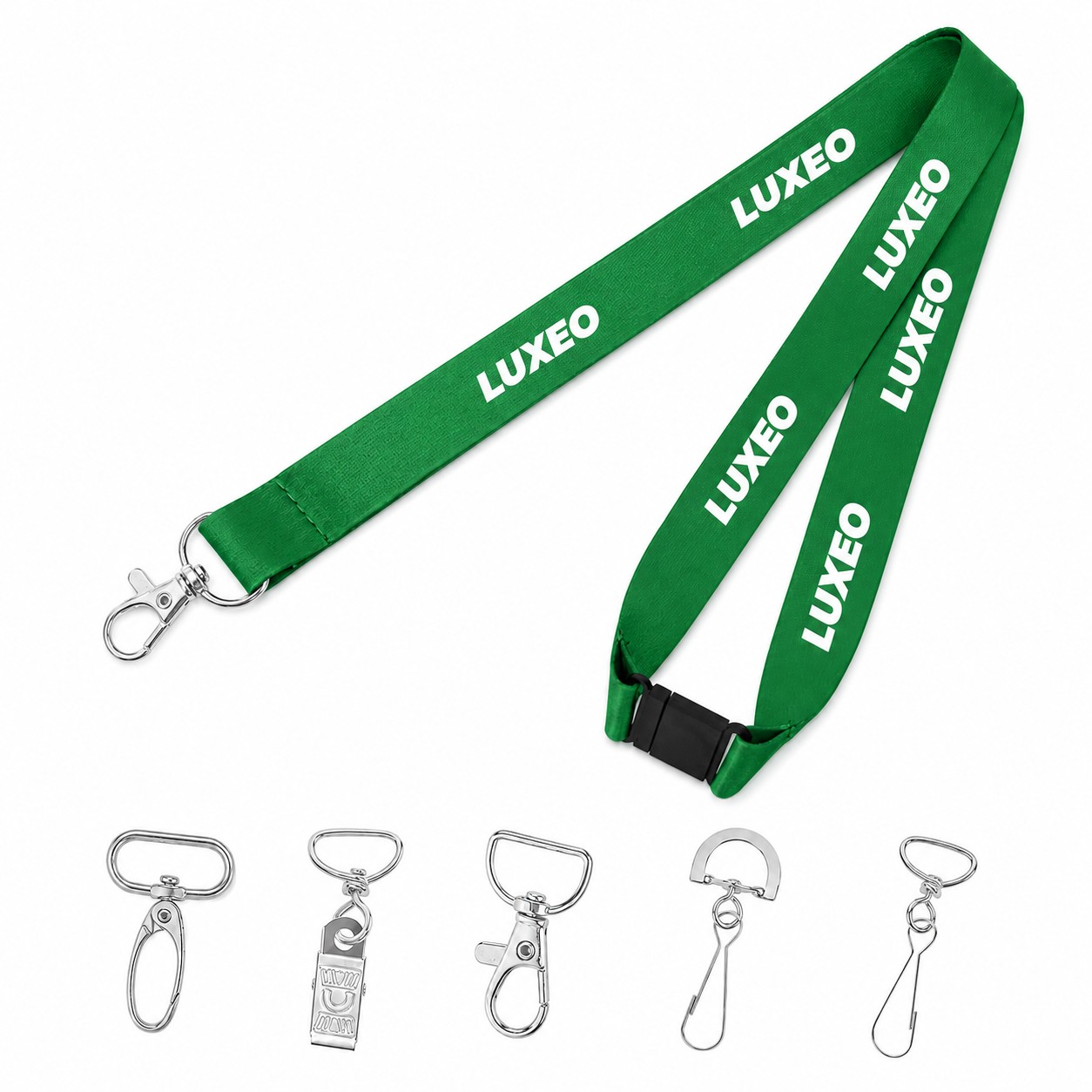 Breakaway Polyester Badge Lanyard