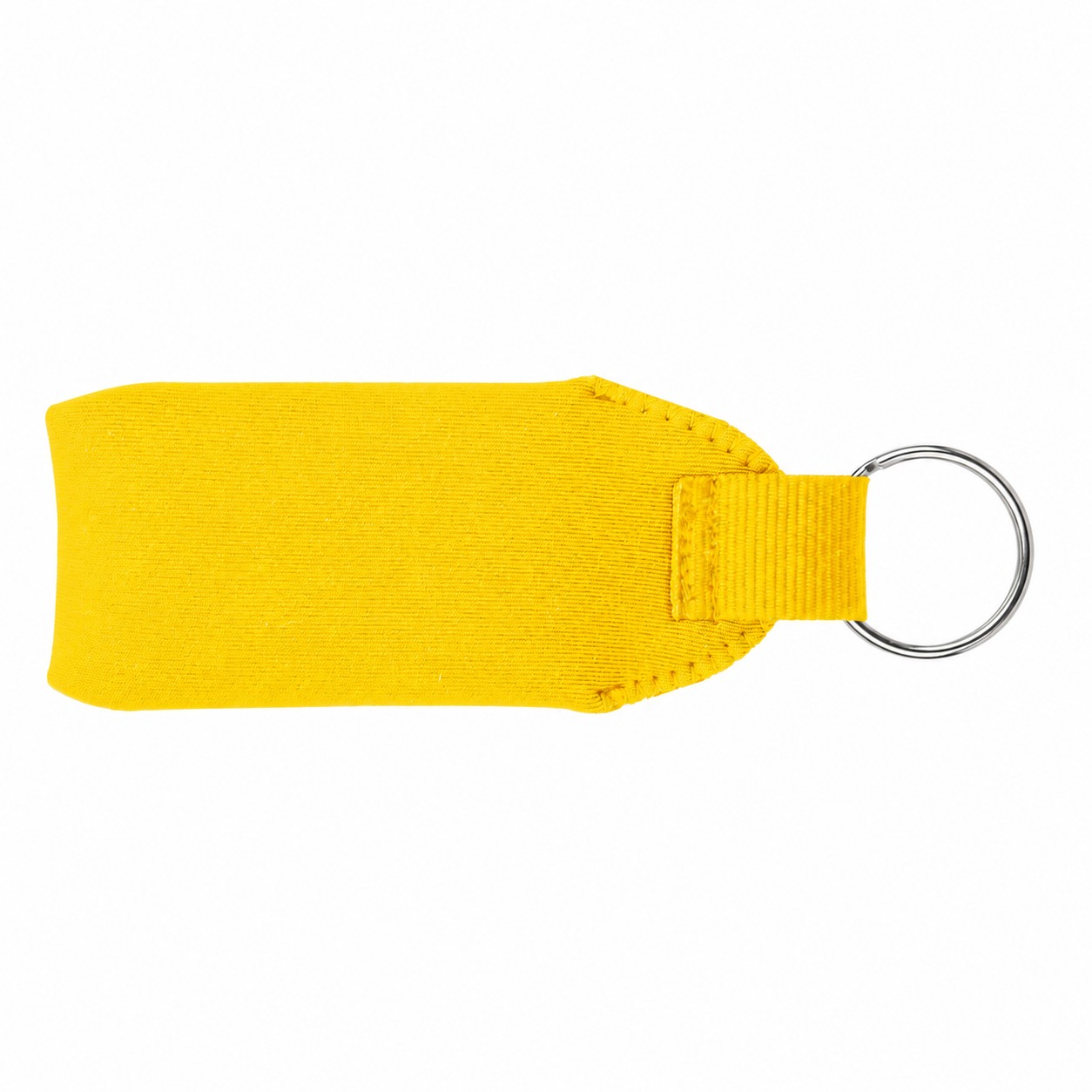 Floating Neoprene Key Fob Ring — Yellow