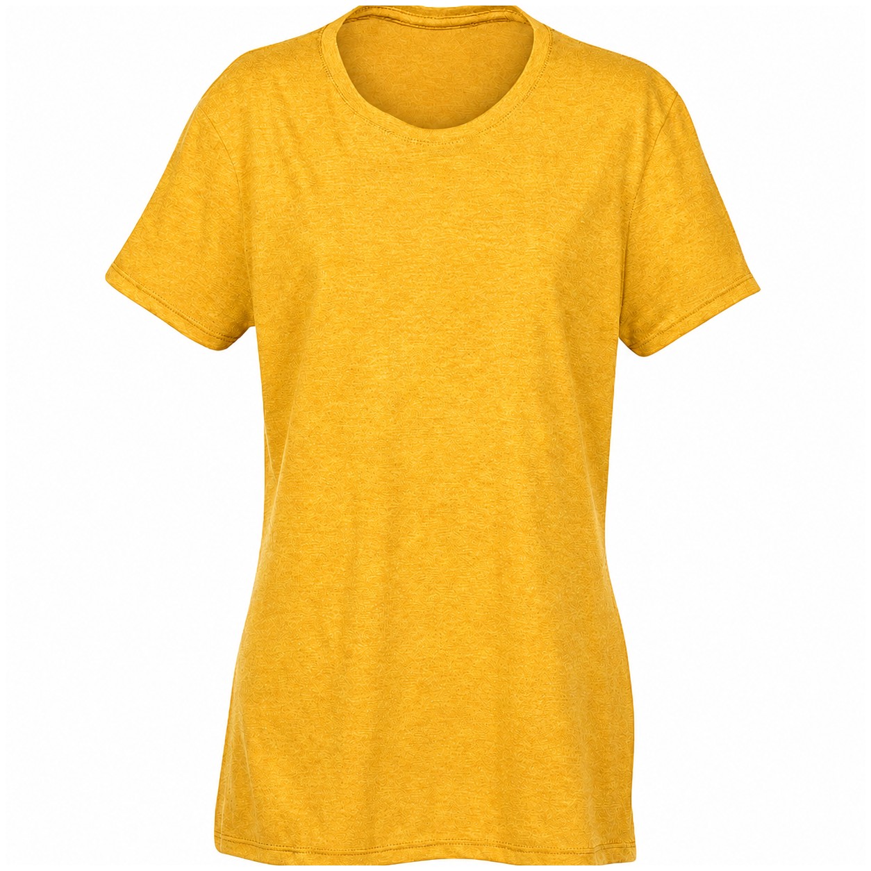 Ladies' Tri-Blend Short-Sleeve Tee — Gold