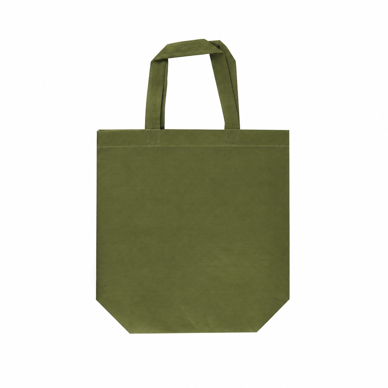 70GSM Non-Woven Tote Bag — Olive Green