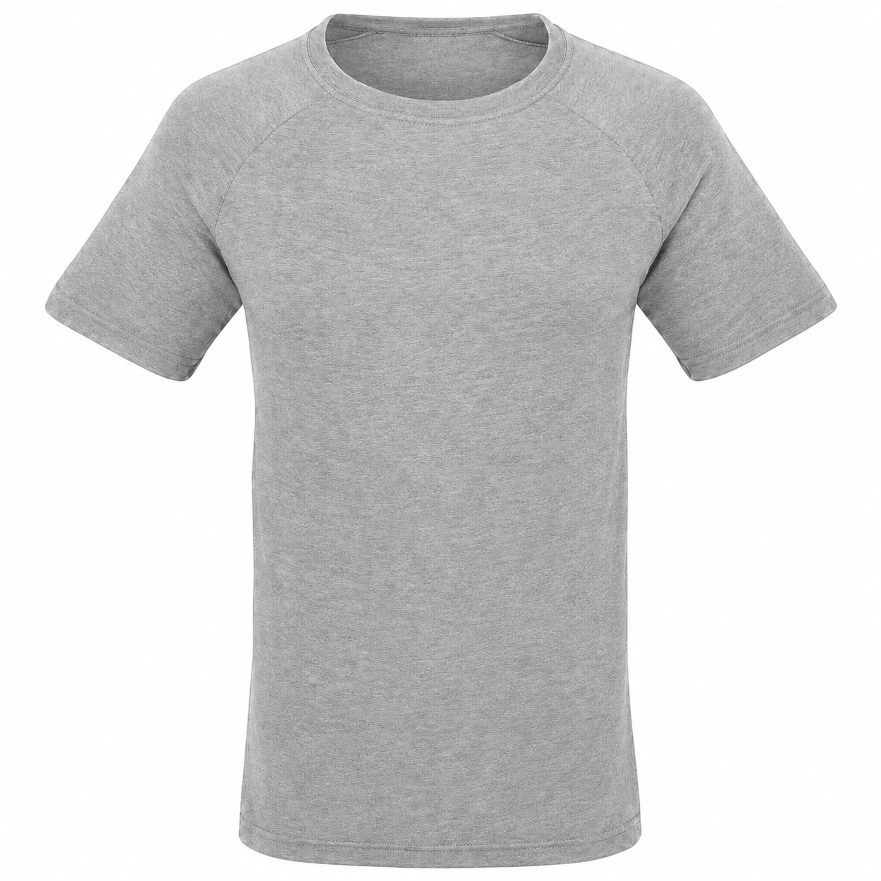 Men's CVC Raglan Jersey Shirt — Gray