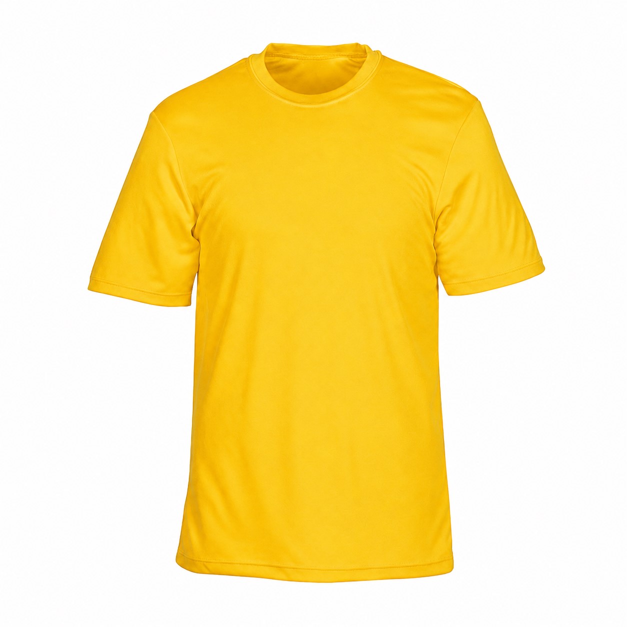 Men's Moisture-Wicking Crewneck Shirt — Gold