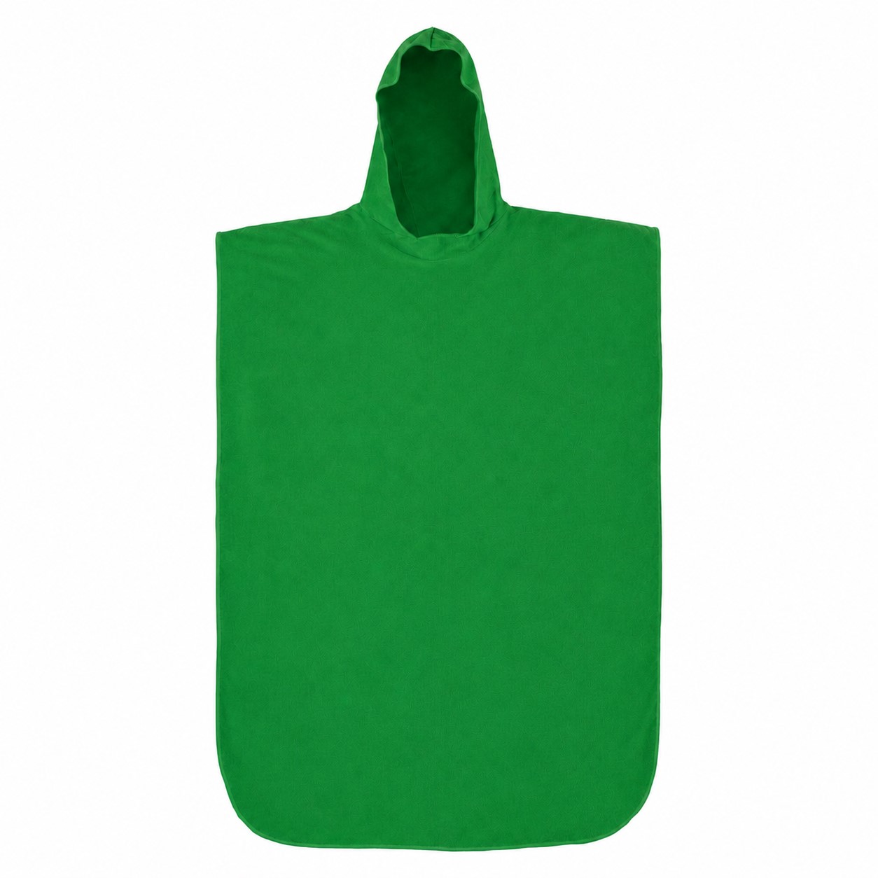 Adult Hooded Towel Poncho — Green