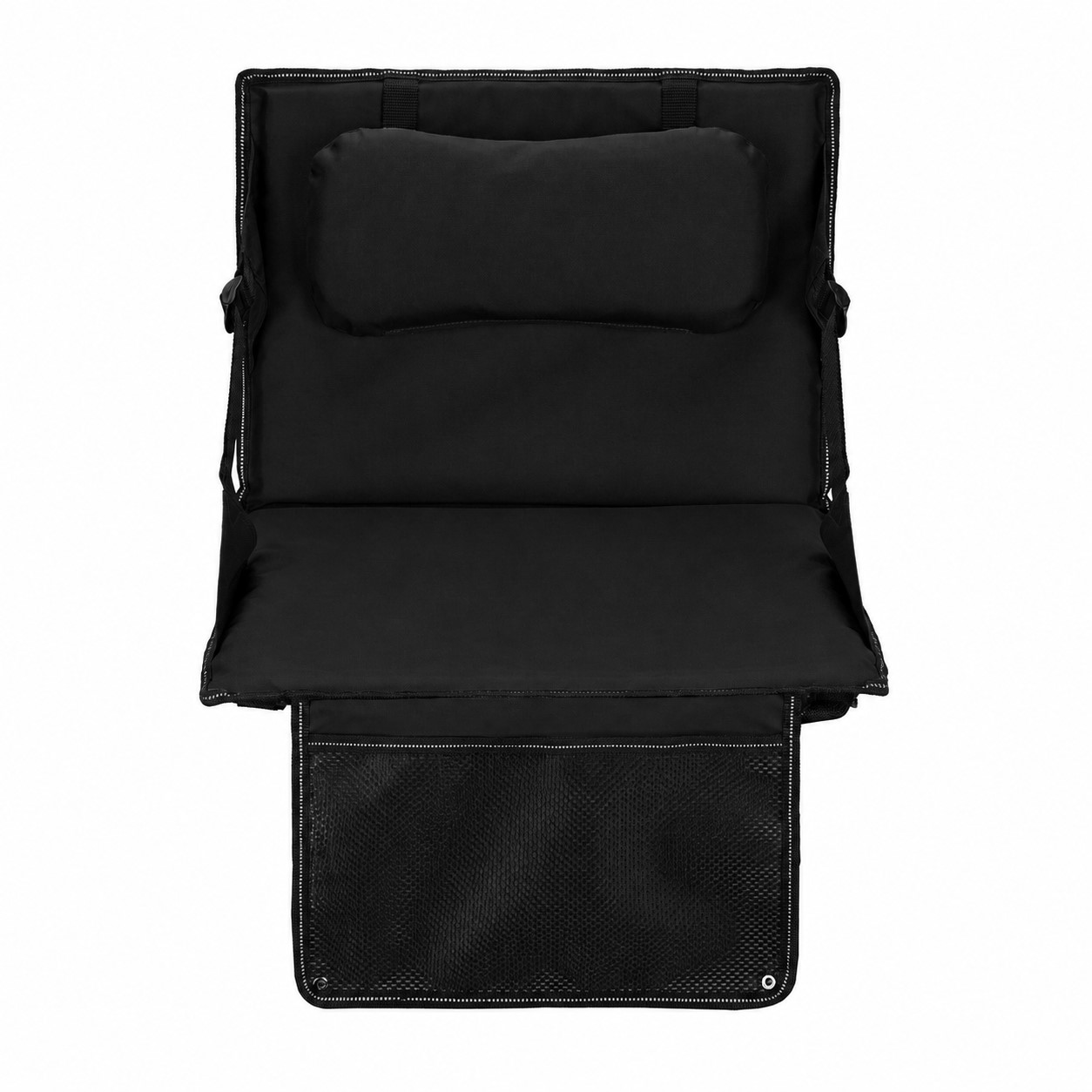 Oxford Bleacher Seat Cushion — Black