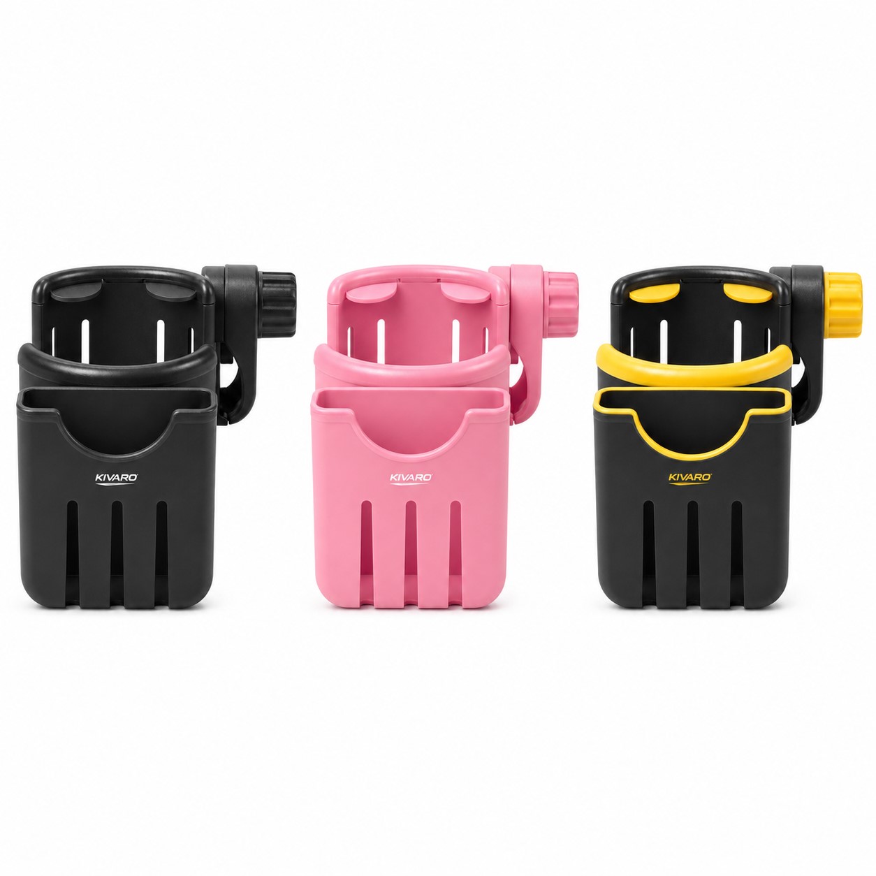 Rotating ABS Stroller Cup And Phone Holder