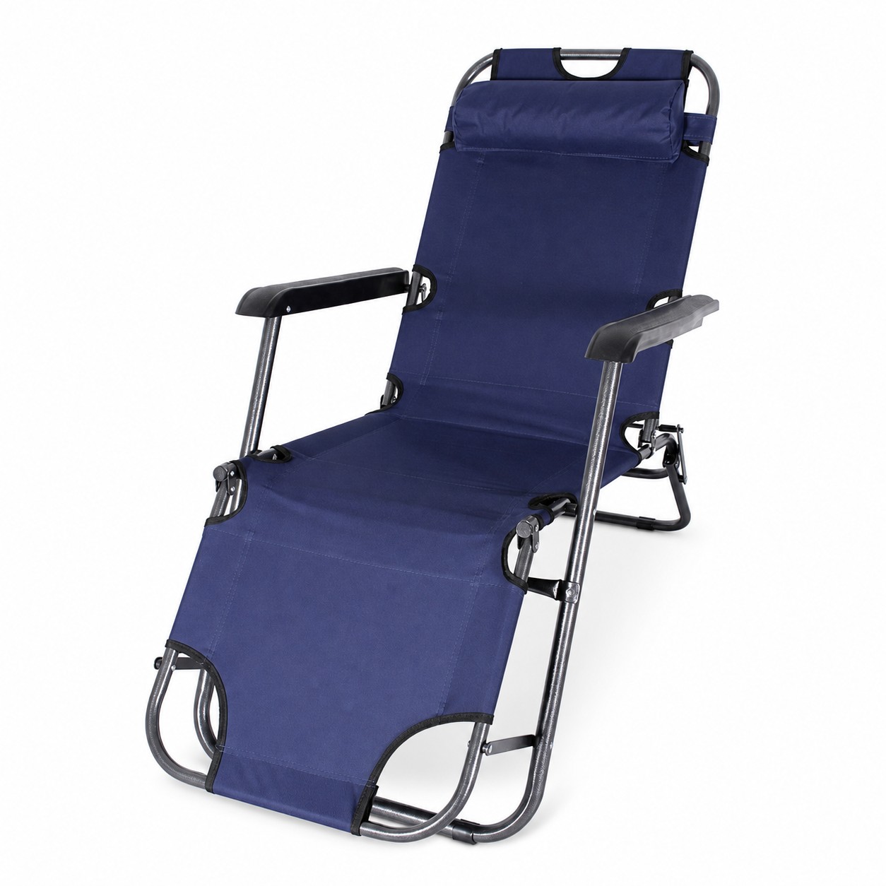 Folding Metal Zero Gravity Lounge Chair — view 2