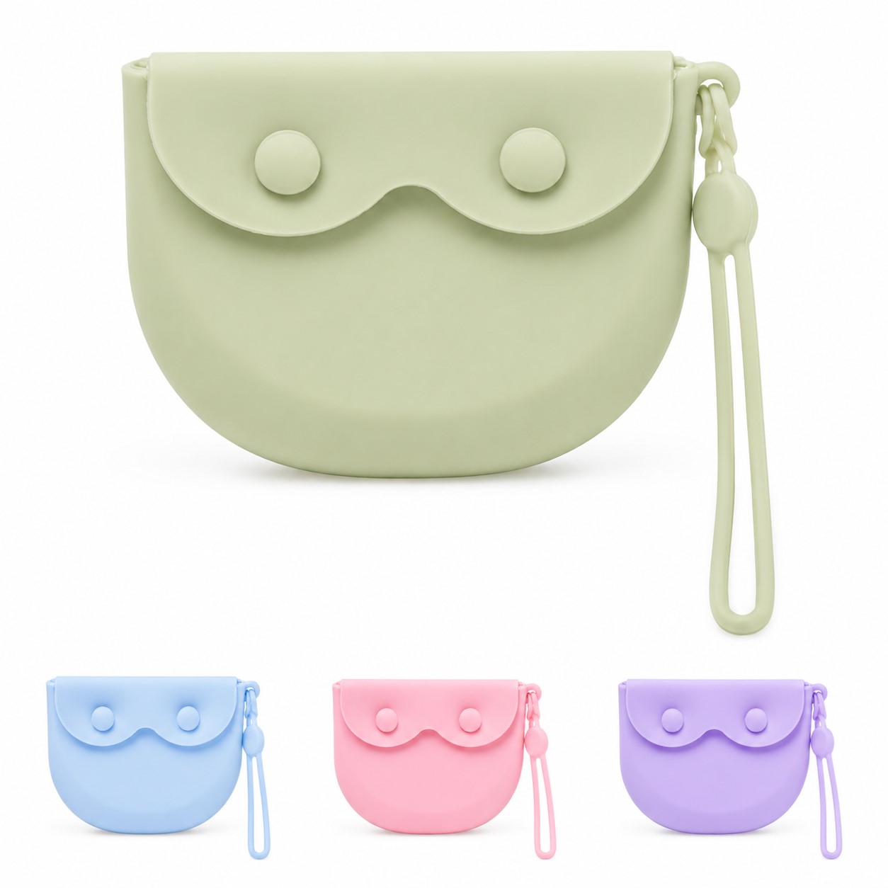 Silicone Retainer Storage Case With Wrist Loop