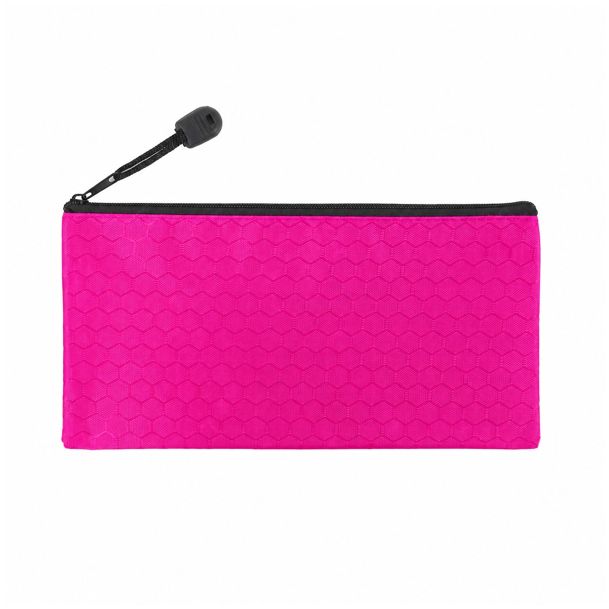 Waterproof Canvas Pencil Pouch — Fuchsia Pink