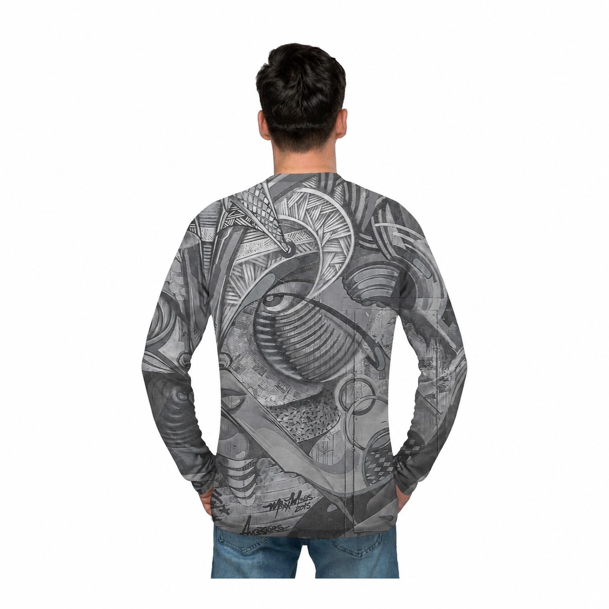 Long Sleeve Performance T-Shirt — Gray