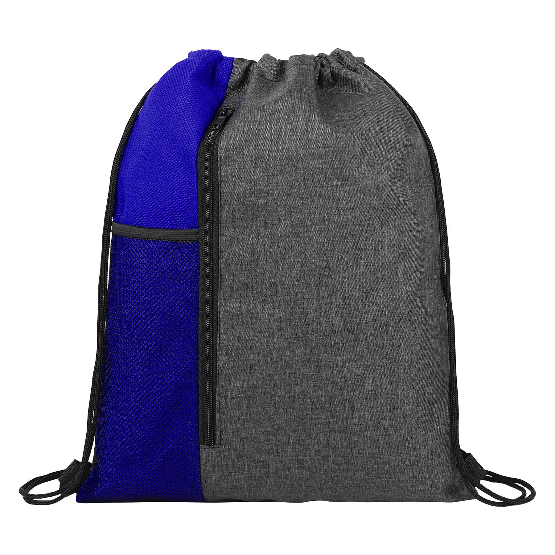 Drawstring Backpack With Mesh Pocket — view 2