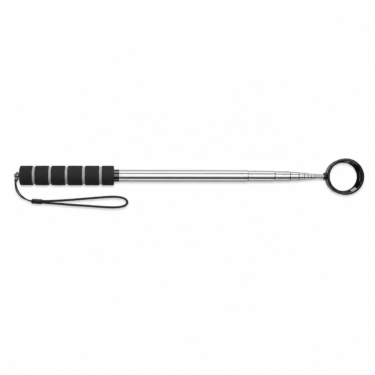 Stainless Steel Golf Ball Retriever With Locking Head — view 2