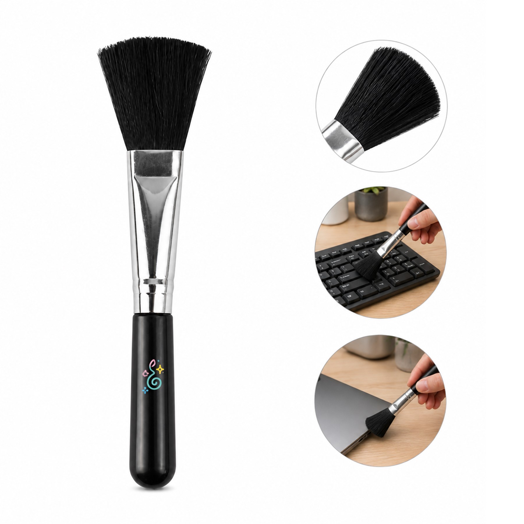 Soft Wool Electronics Cleaning Brush