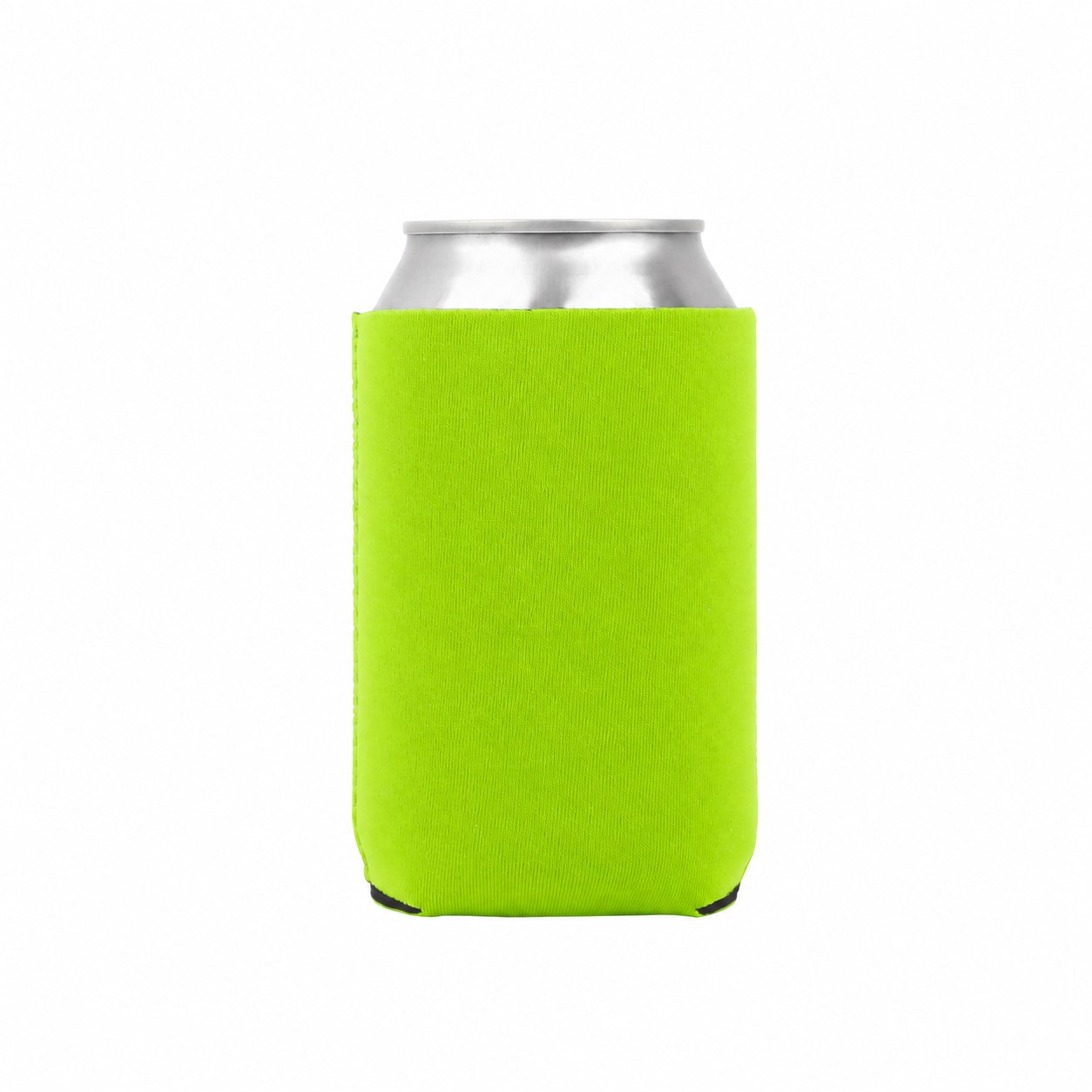 12 Oz Neoprene Can Insulator — Lime Green