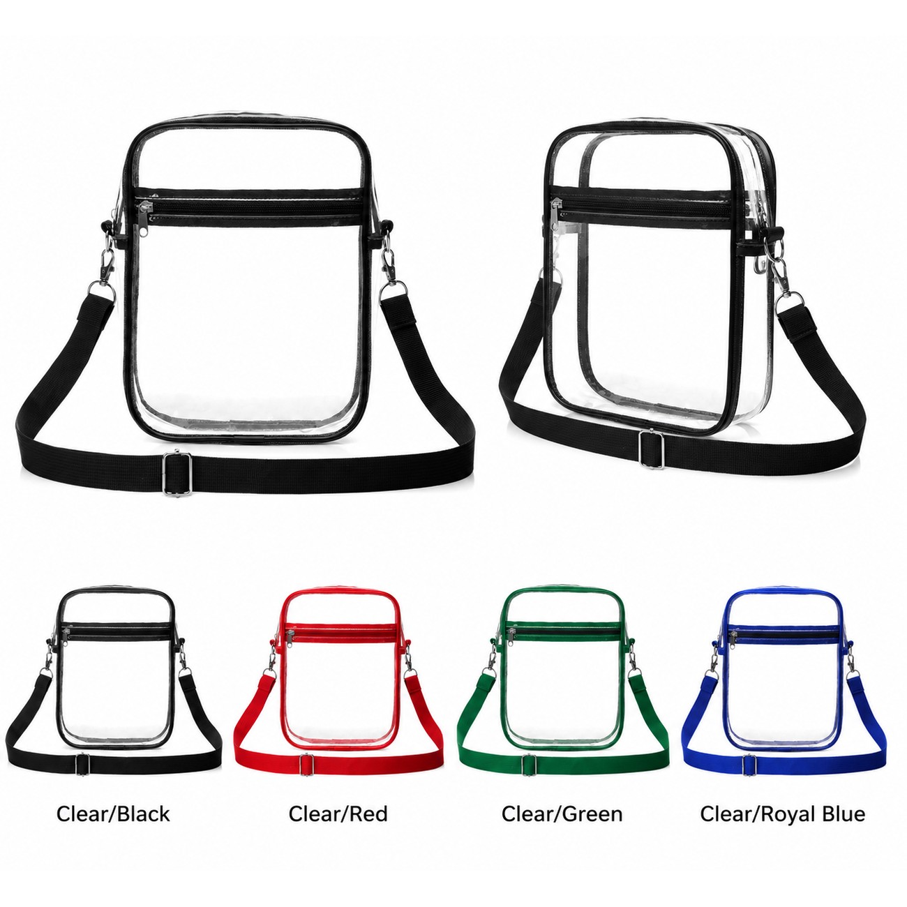 PVC Crossbody Sling Bag