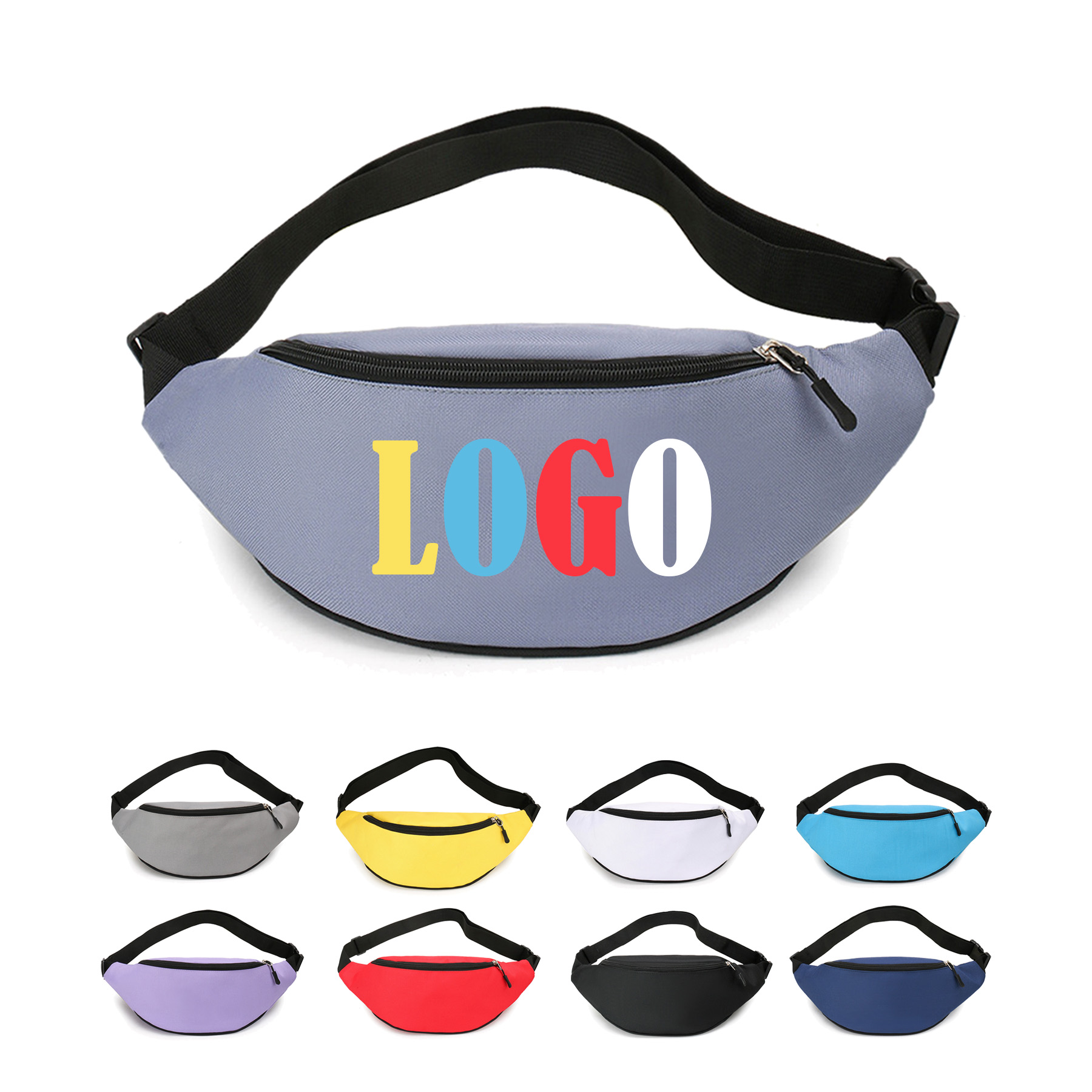 Adjustable Canvas Waist Bag