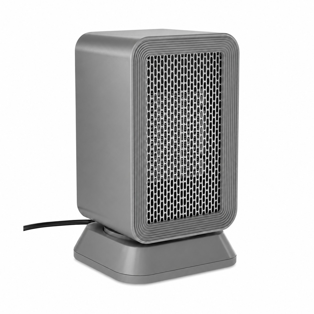 Timer Ceramic Space Heater — Gray