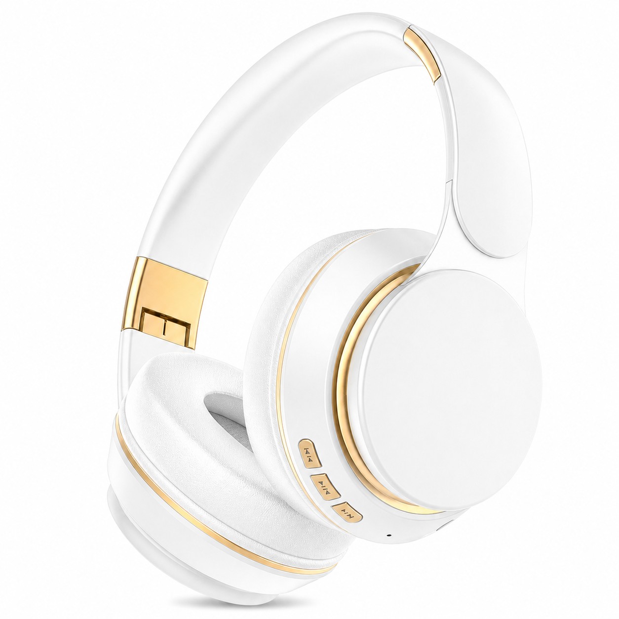Wireless Gaming Headset With Microphone — White