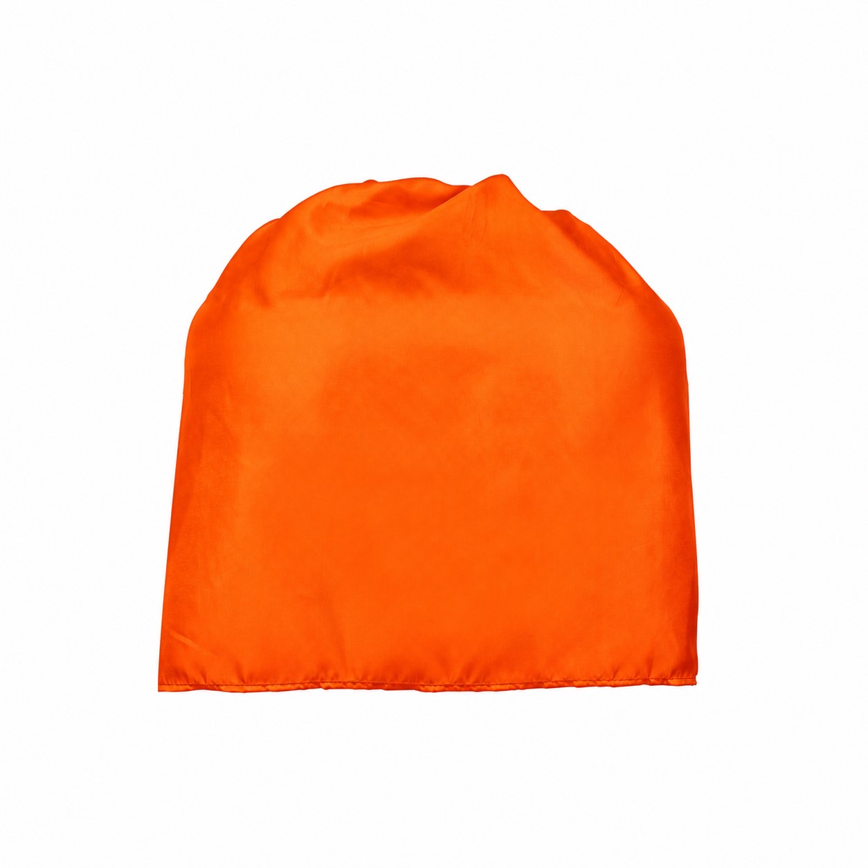 Satin Superhero Kids Cape — Orange