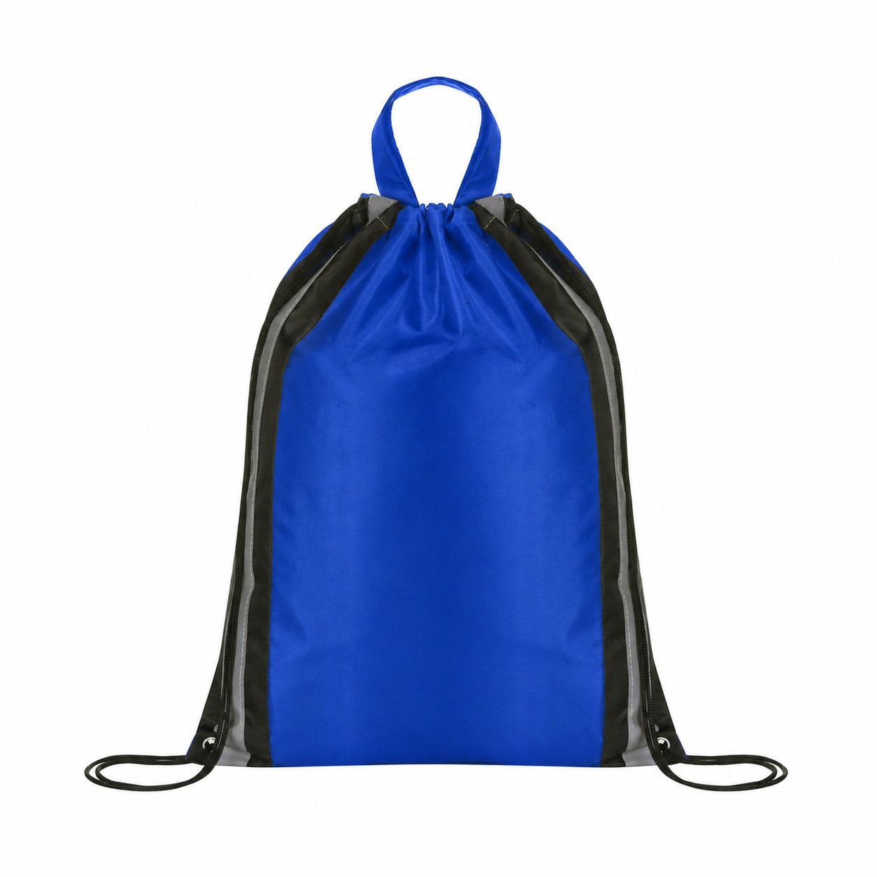 210D Polyester Drawstring Bag — Royal Blue