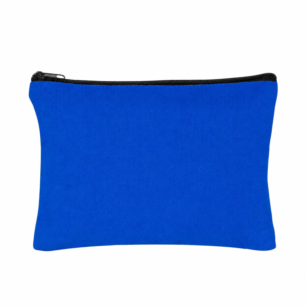 Canvas 11" Makeup Bag — Royal Blue