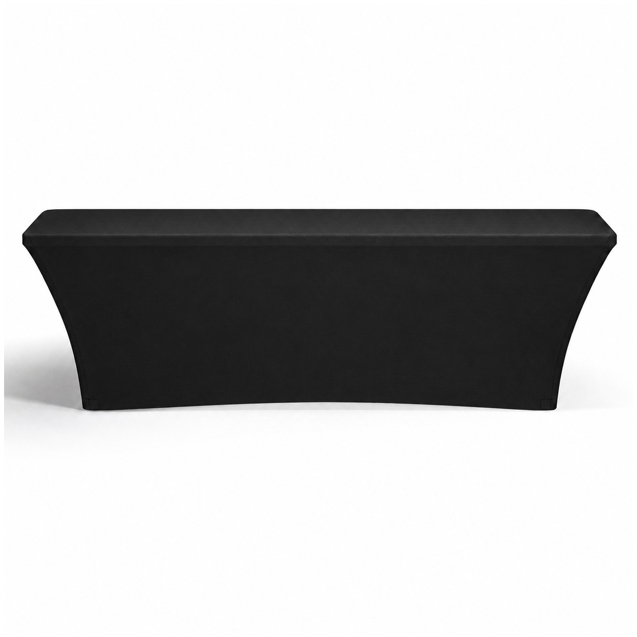 8-Foot Standard Stretch Table Cover — Black