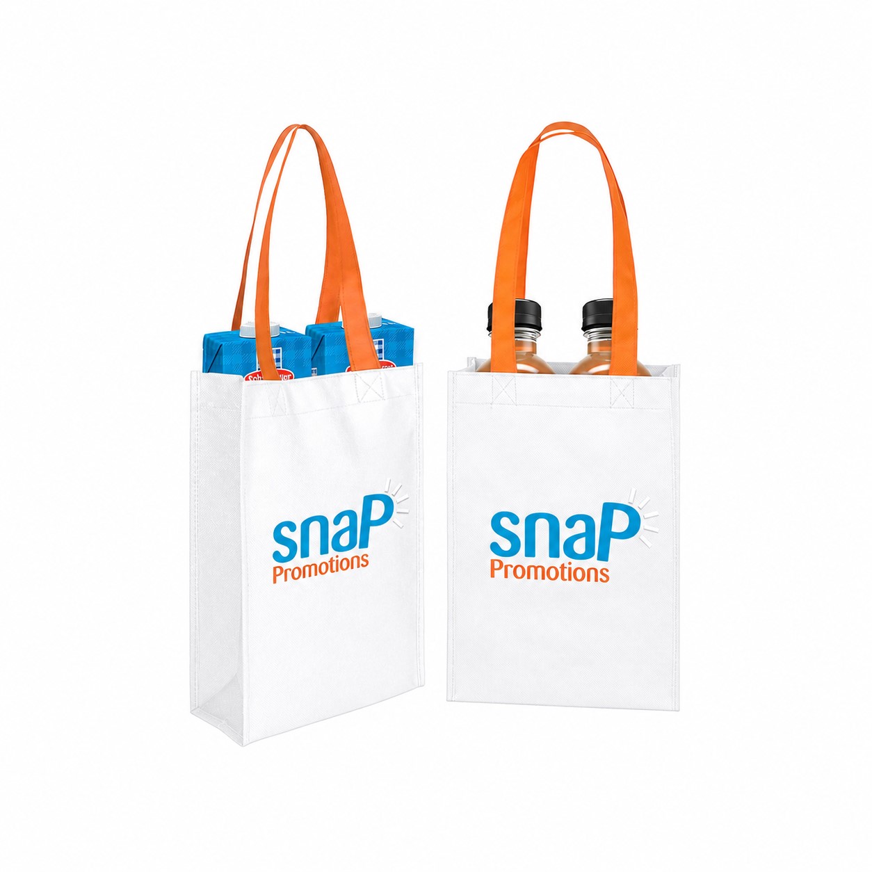 80GSM Non-Woven Tote Bag — White