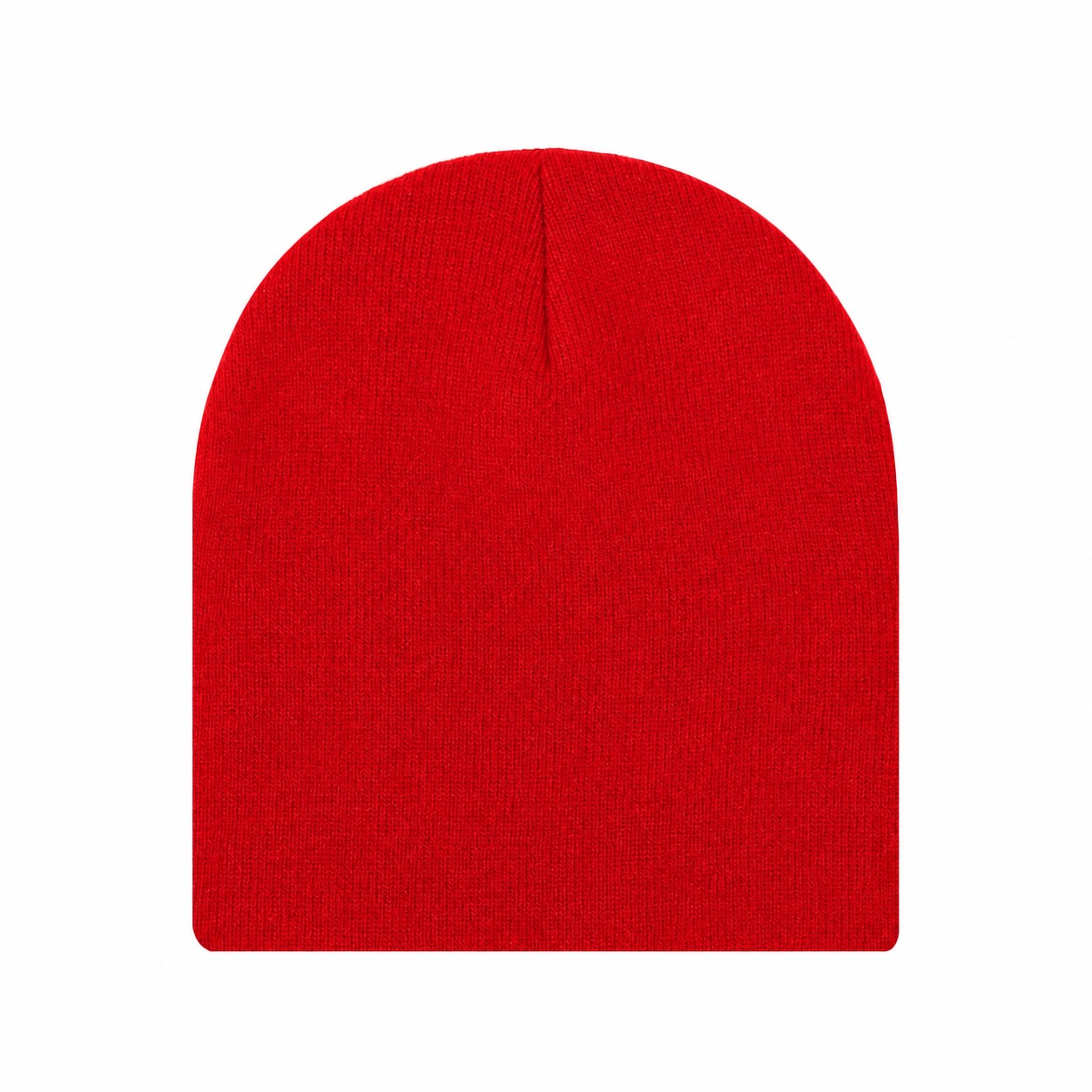 Acrylic 9" Beanie — Red