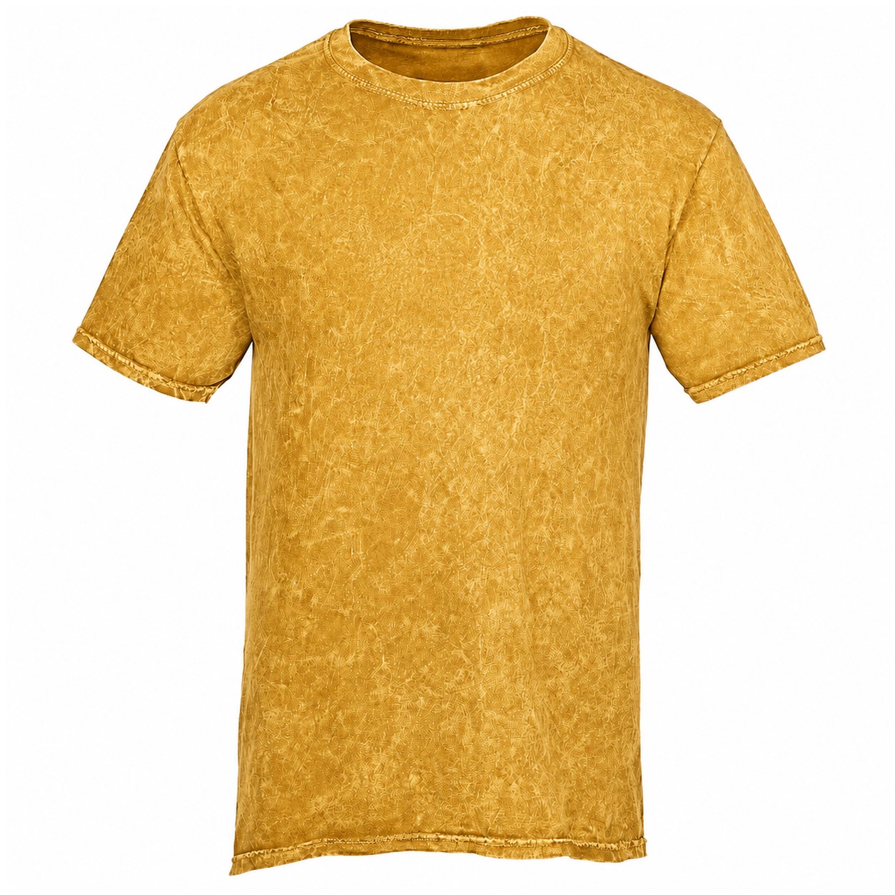 Vintage Wash Cotton Tie Dye Shirt — Gold