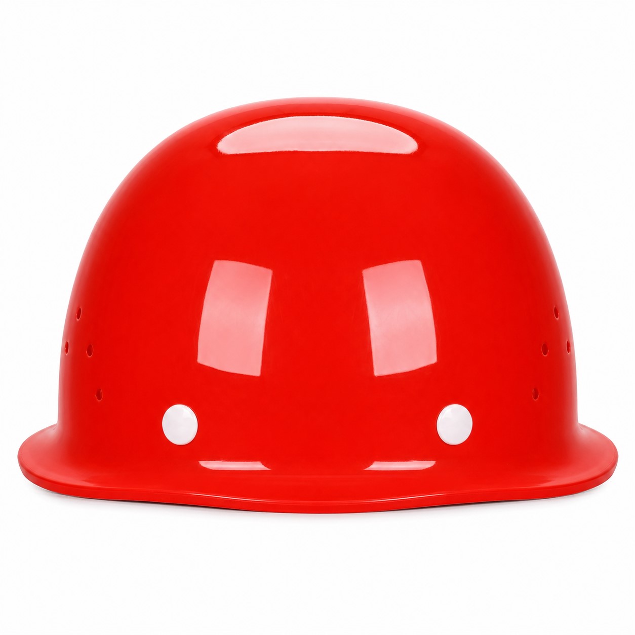 Vented PE Construction Helmet With Adjustable Fit — view 2