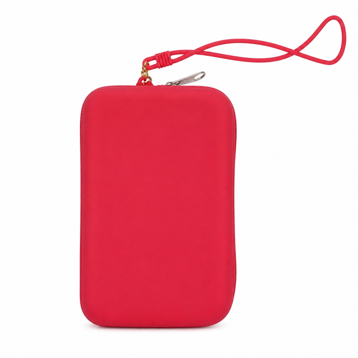 Rectangular Silicone Change Purse With Wrist Loop — view 2