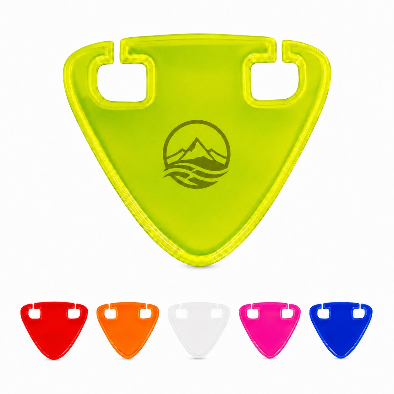 Reflective Paper Bicycle Seat Post Decal