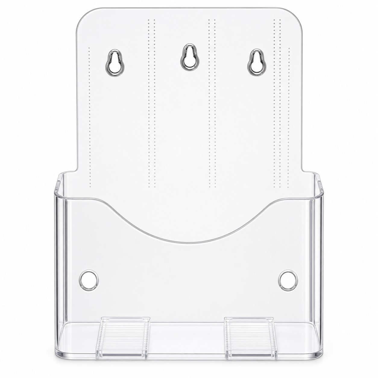 Acrylic Brochure Holder With Hanging Holes — view 2