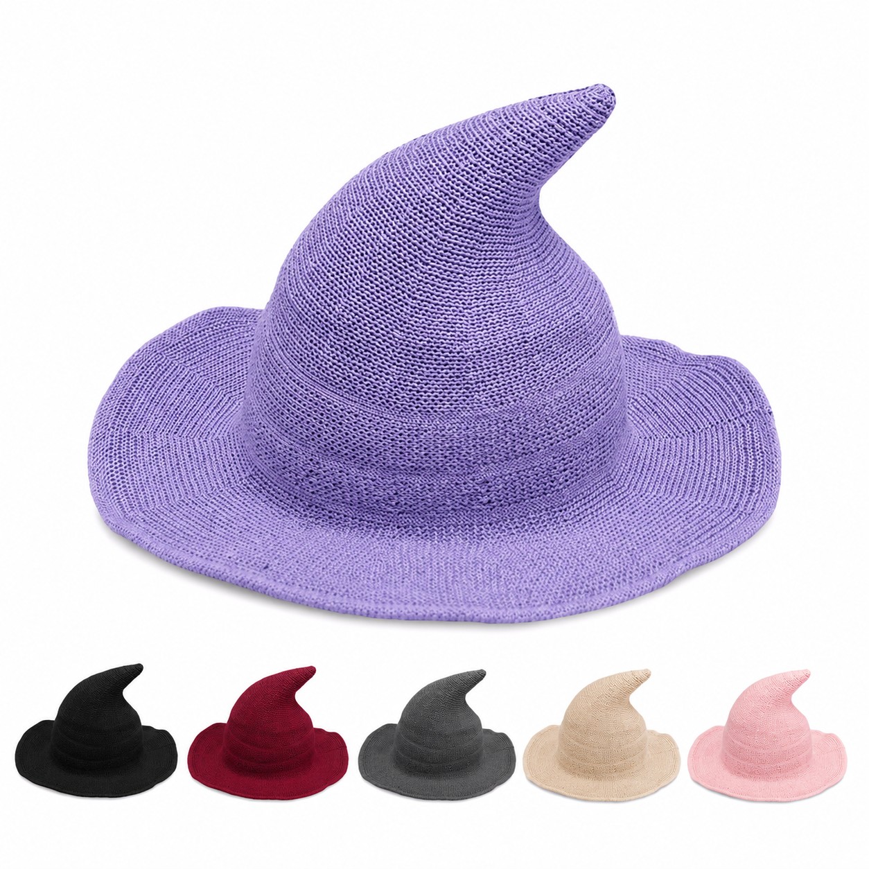 Foldable Polyester Wizard Costume Hat