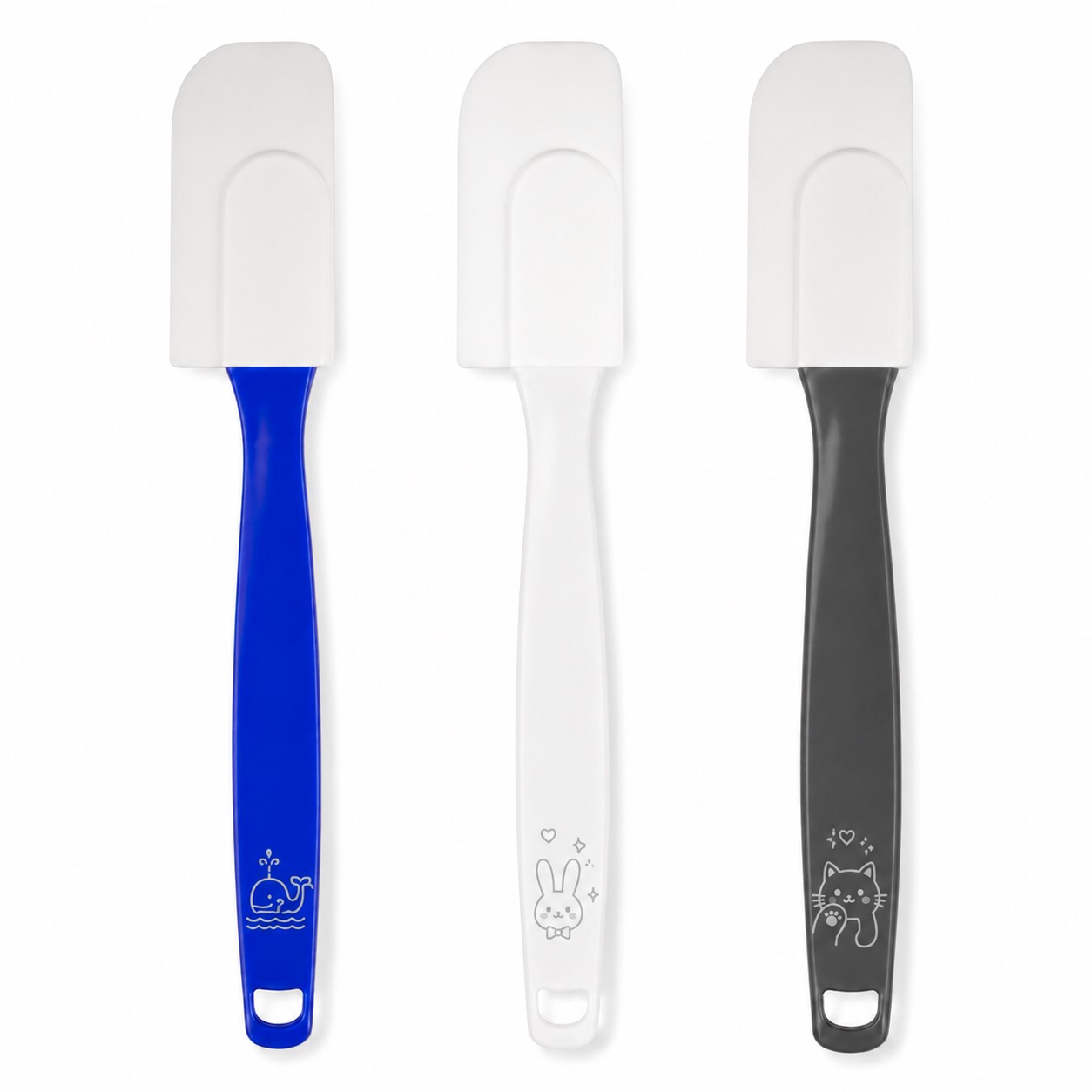 Flexible Silicone Kitchen Scraper With Hanging Hole