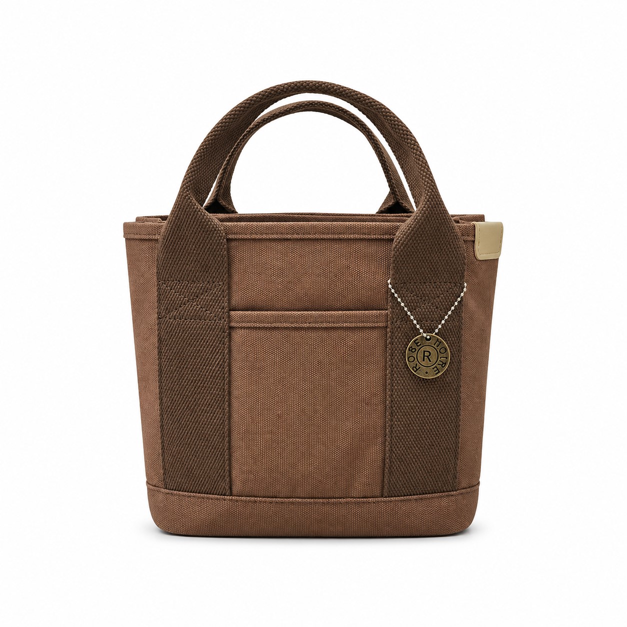 Canvas Lunch Tote With Spacious Compartment — view 2