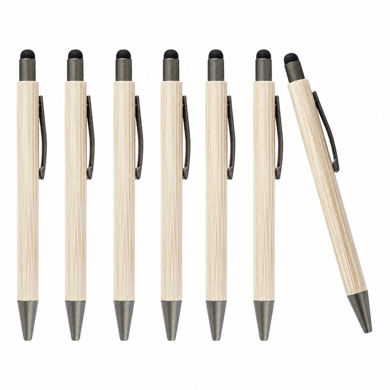 Bamboo Quick Dry Stylus Pen — Natural Beige