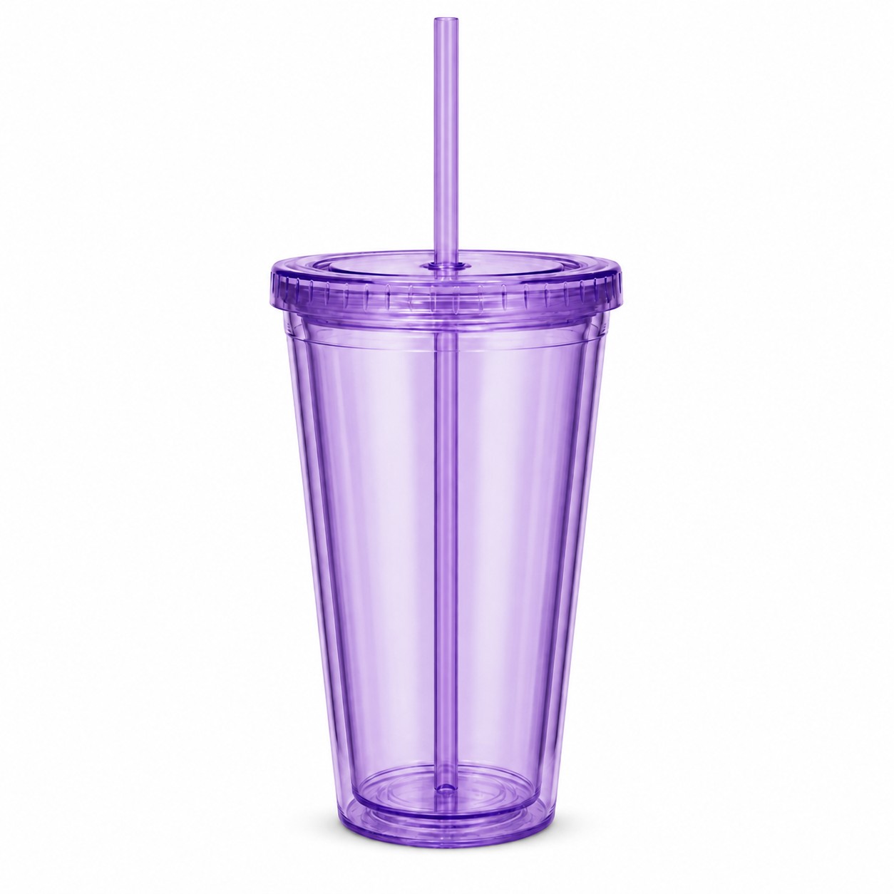 Double Wall 16 Oz Acrylic Journey Tumbler — Purple