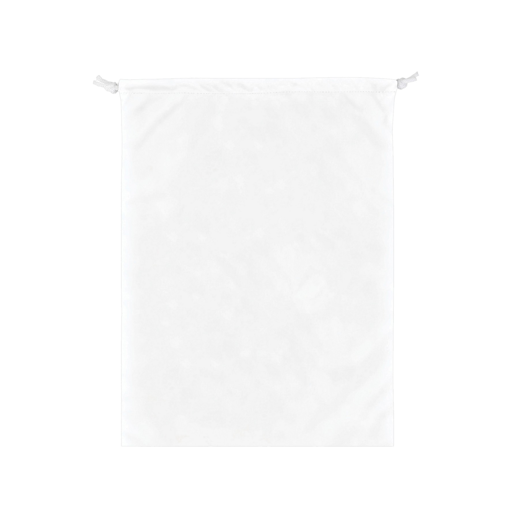 Bird's-Eye Fabric Drawstring Bag — view 2