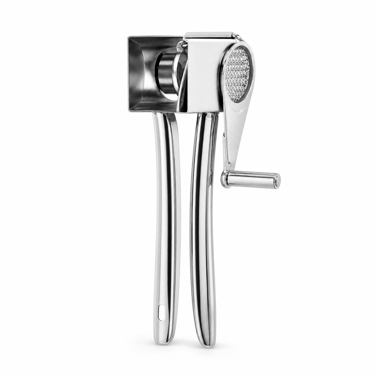 Stainless Steel Rotary Hand Crank Grater — view 2