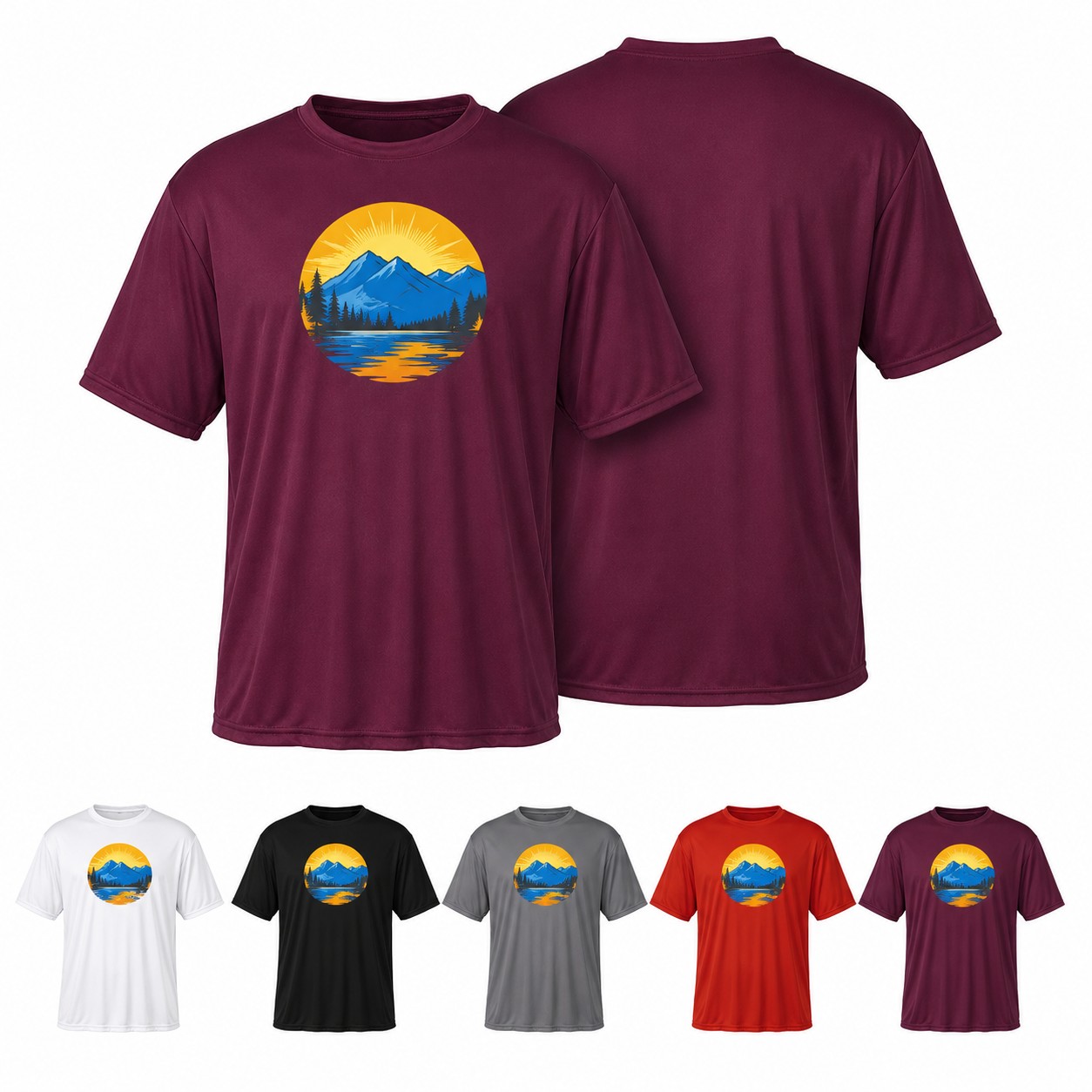 Men's Cooling Recycled Polyester Tee