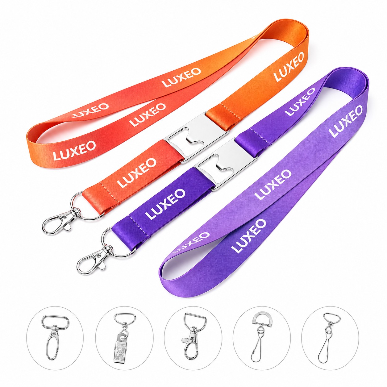Polyester Bottle Opener Lanyard