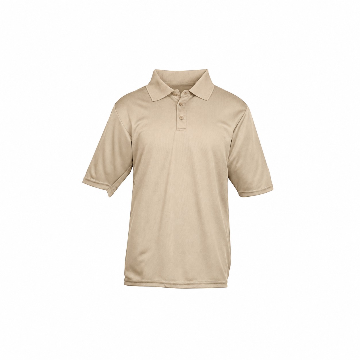 Pocket Sun Protection Polo — Tan Beige