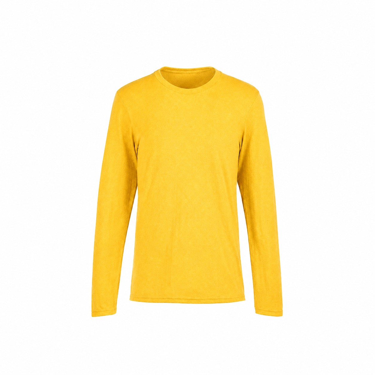 Tri Blend Long Sleeve T Shirt — Yellow