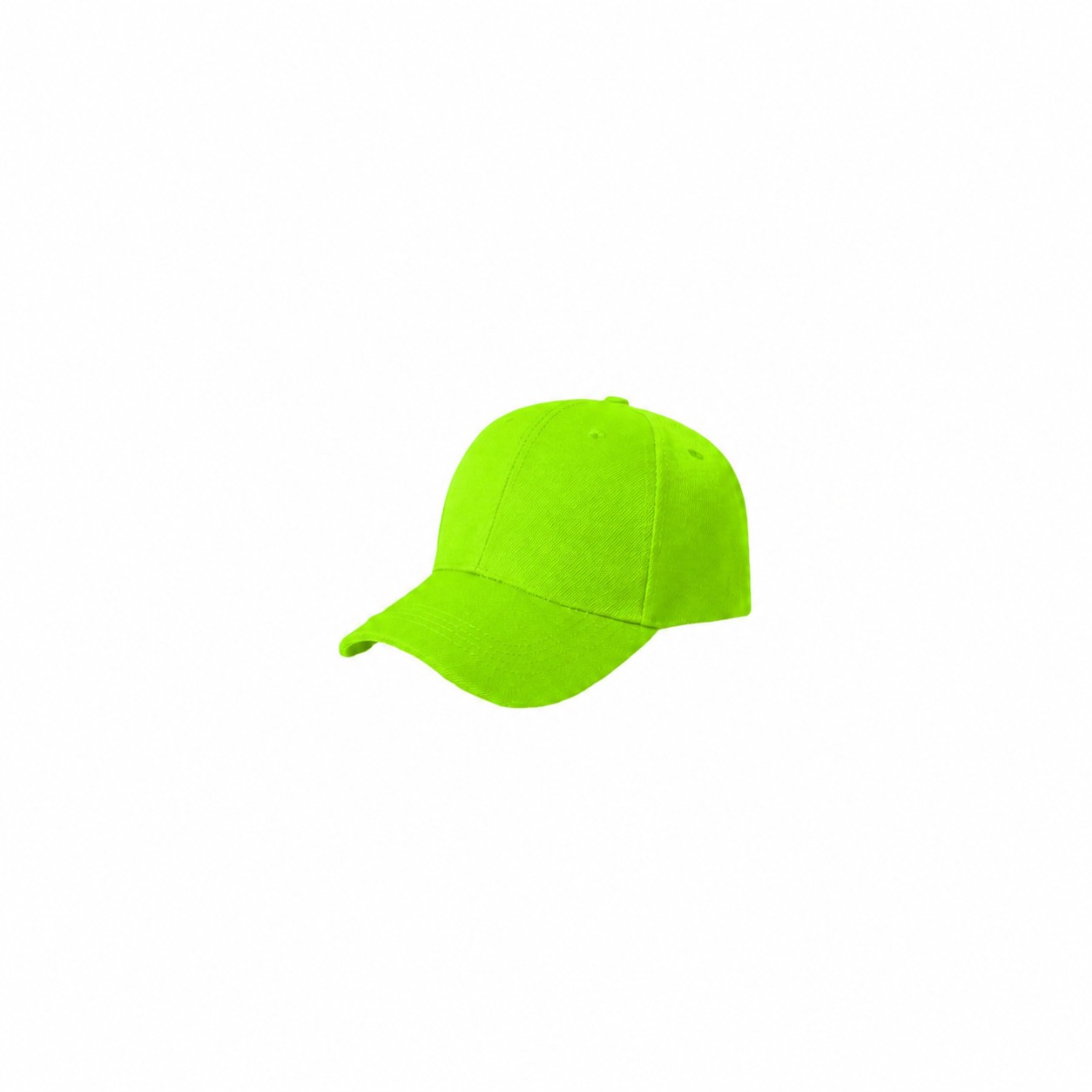 Mid Profile Baseball Cap — Lime Green