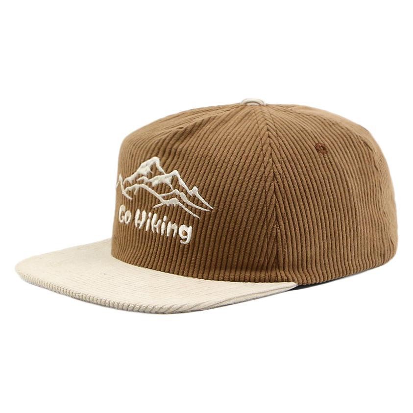 Corduroy Flat Brim Cap — view 2