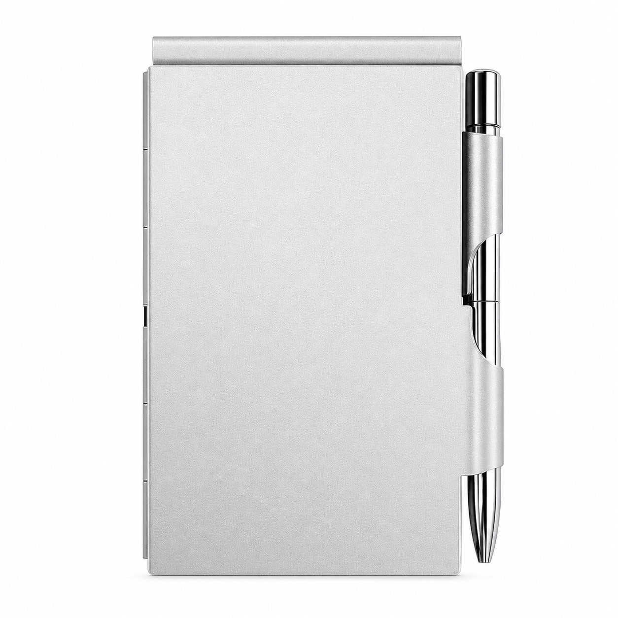 Metal Pocket Notebook With Pen — view 2