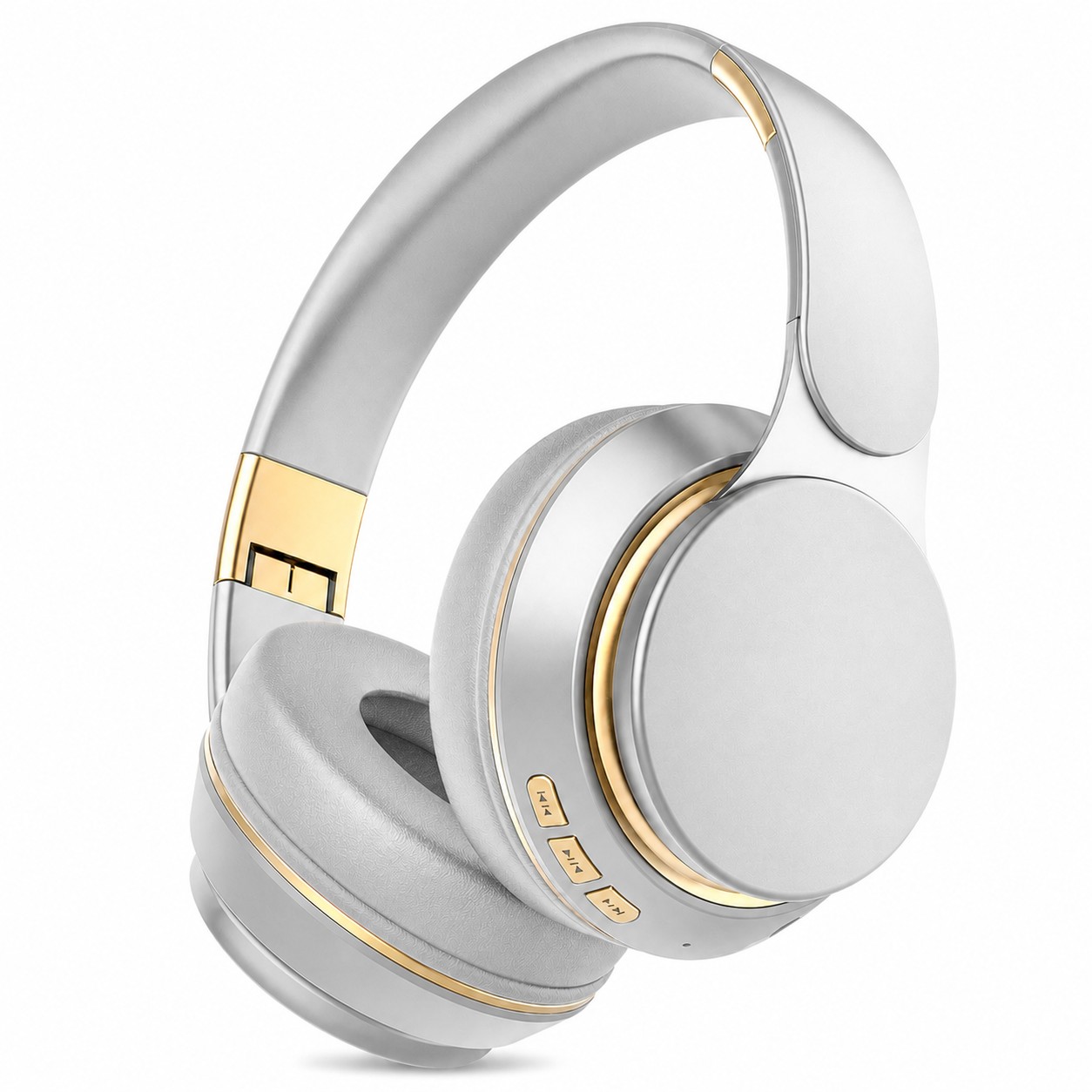Wireless Gaming Headset With Microphone — Silver